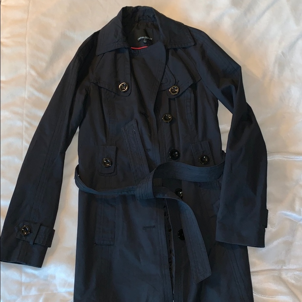 Cynthia Rowley Black trench coat